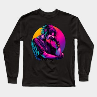 uchiha sasuke - naruto Long Sleeve T-Shirt